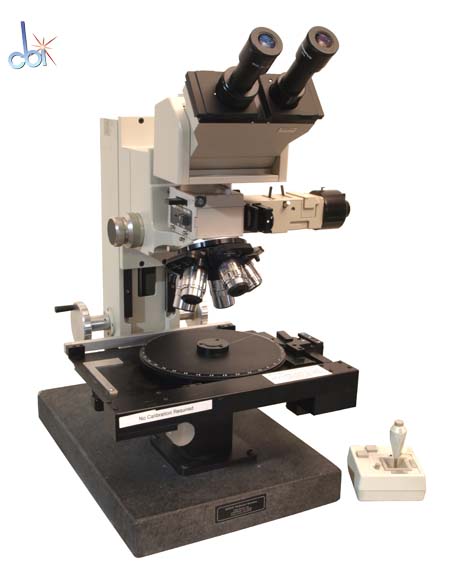 OLYMPUS DISK INSPECTION MICROSCOPE/MOTORIZED STAGE